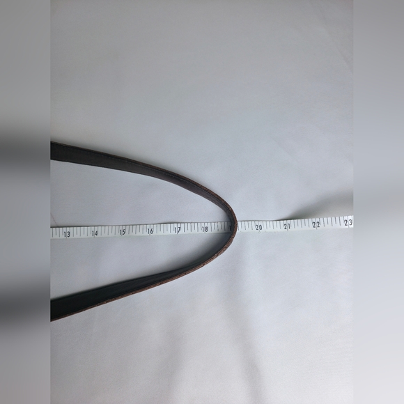 Vintage Coach 4153 Bleeker Bag Mahogany Brown Bucket Purse Brass Hardware - Picture 14 of 16